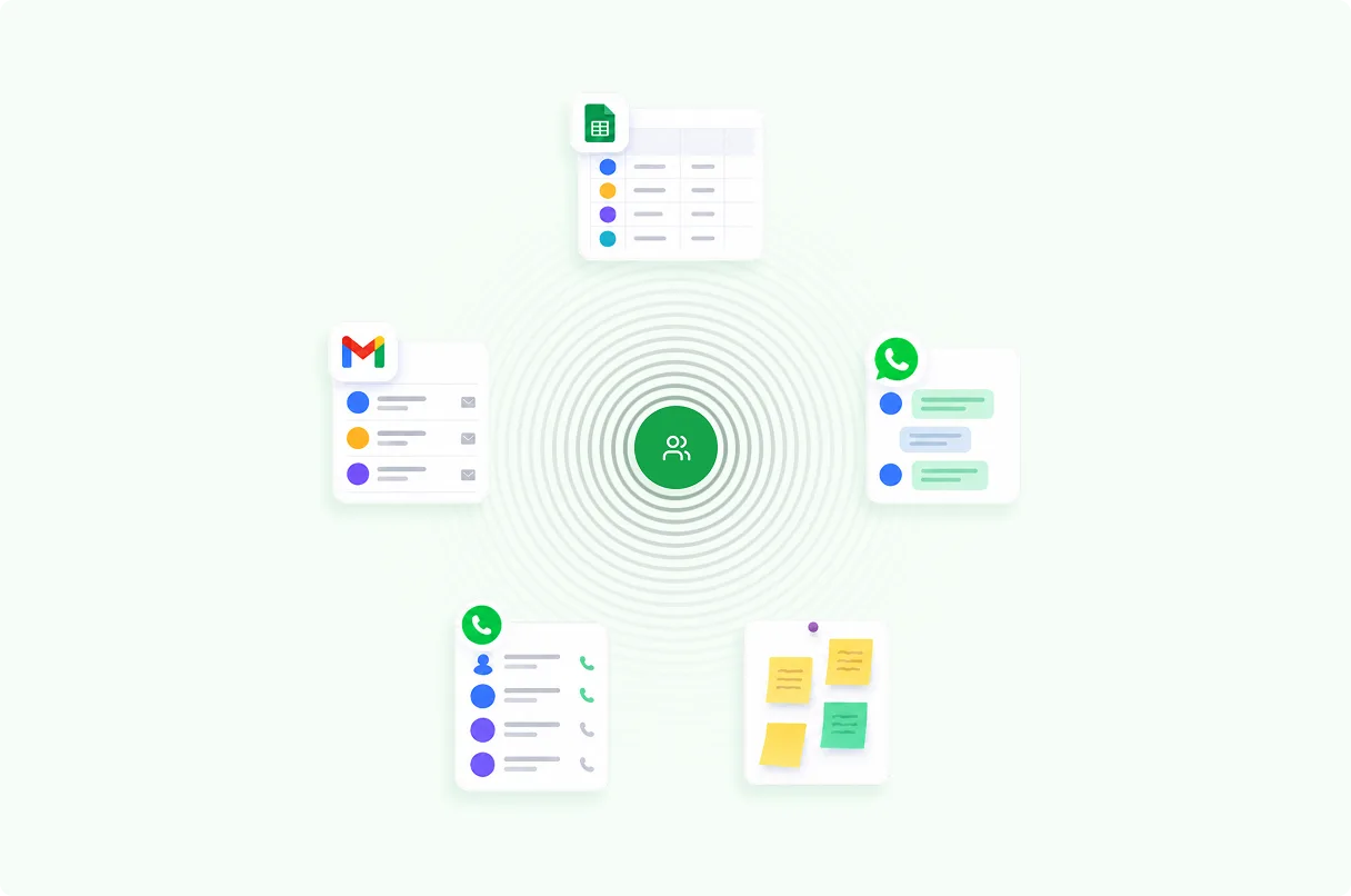 FlyCRM board — without flycrm